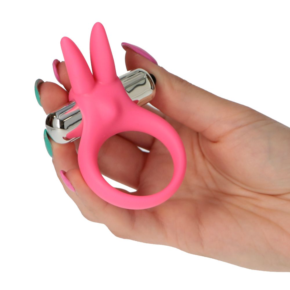 Anello vibrante stretchy fucsia