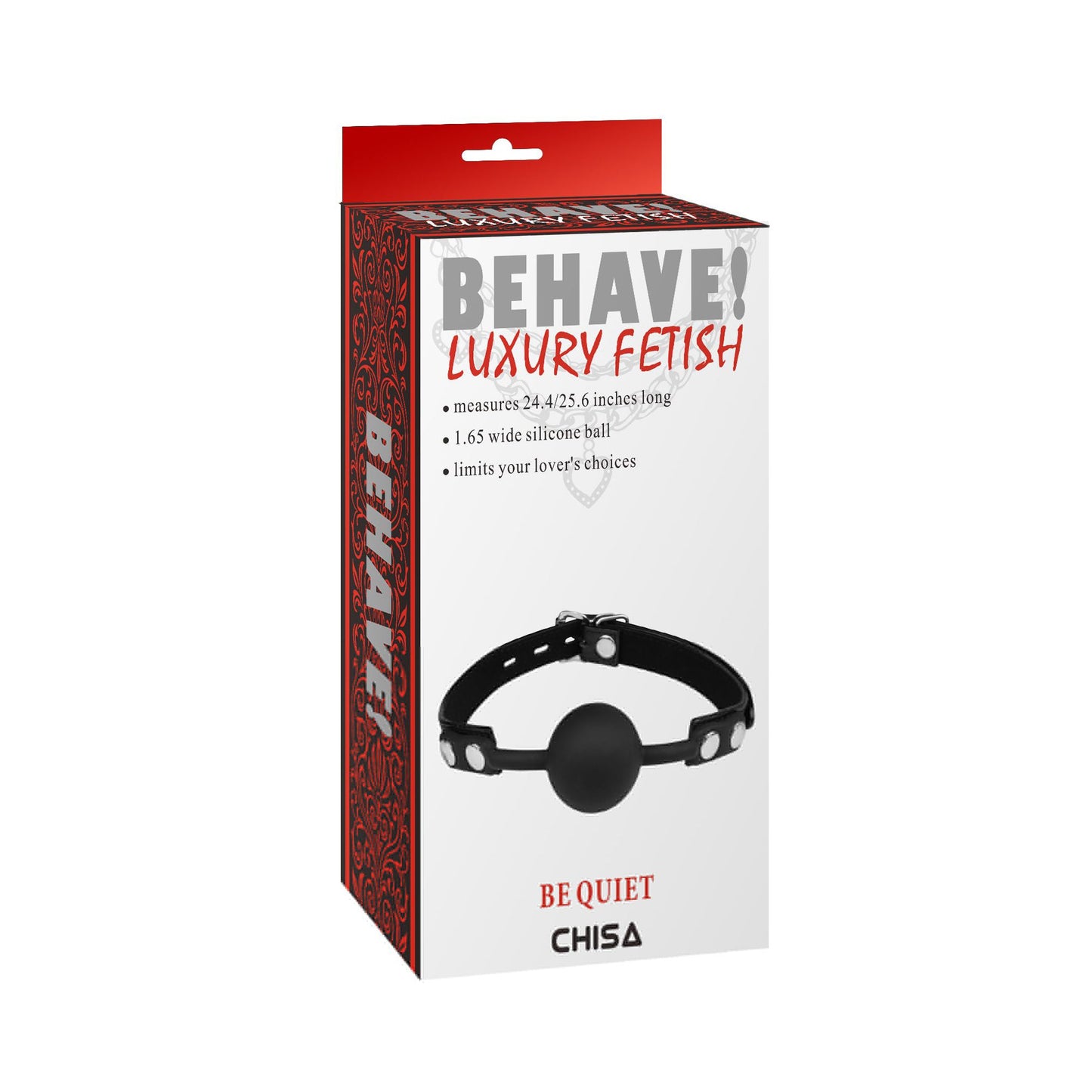 Ball gag be quiet Confezione