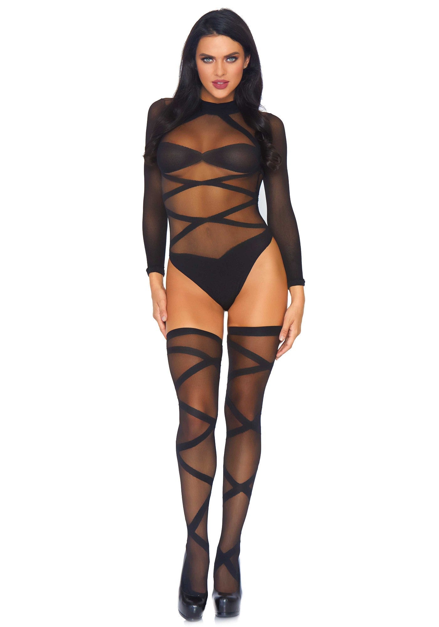 Body Sexy and Thigh Highs Nero