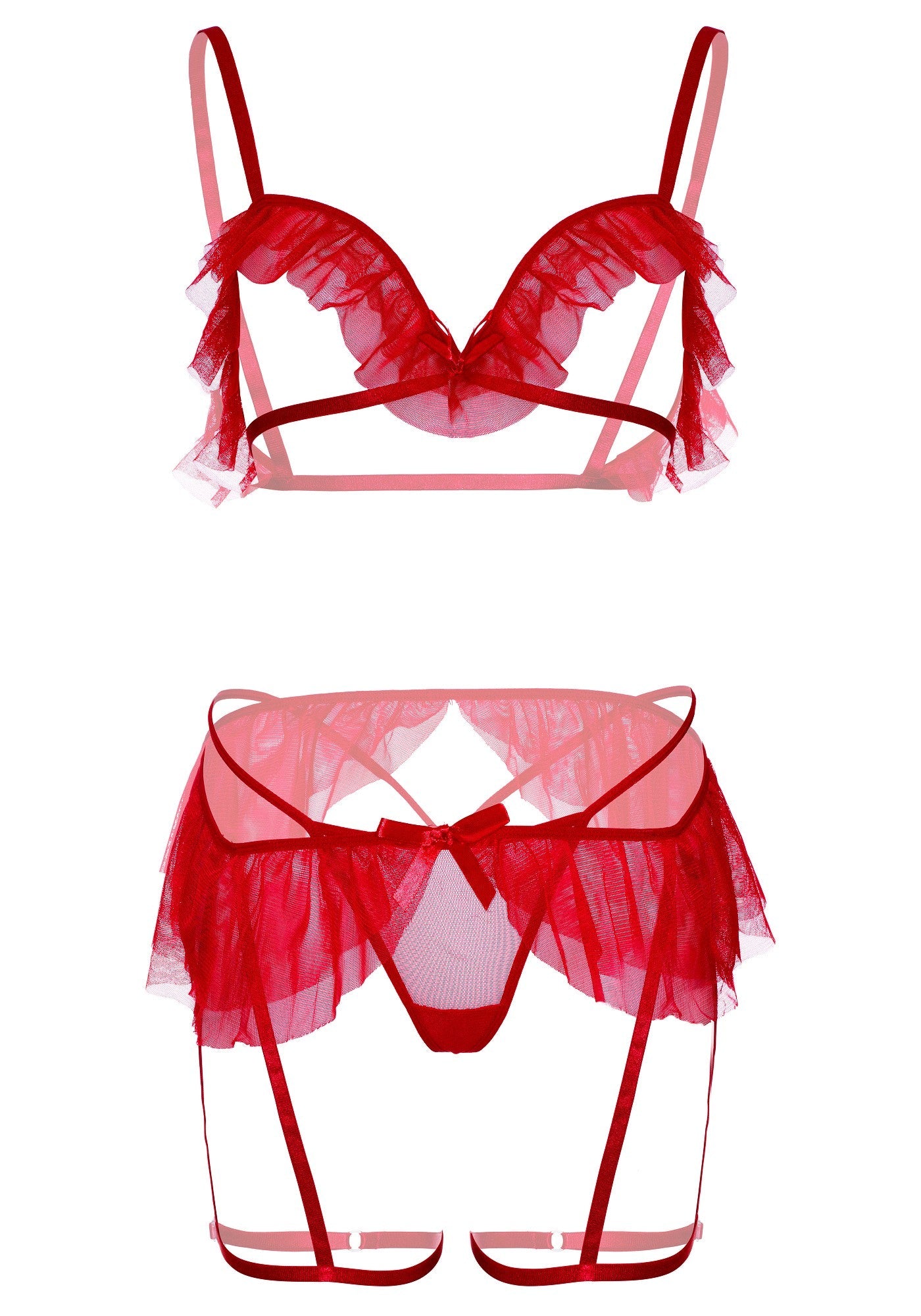 Completino sexy rosso