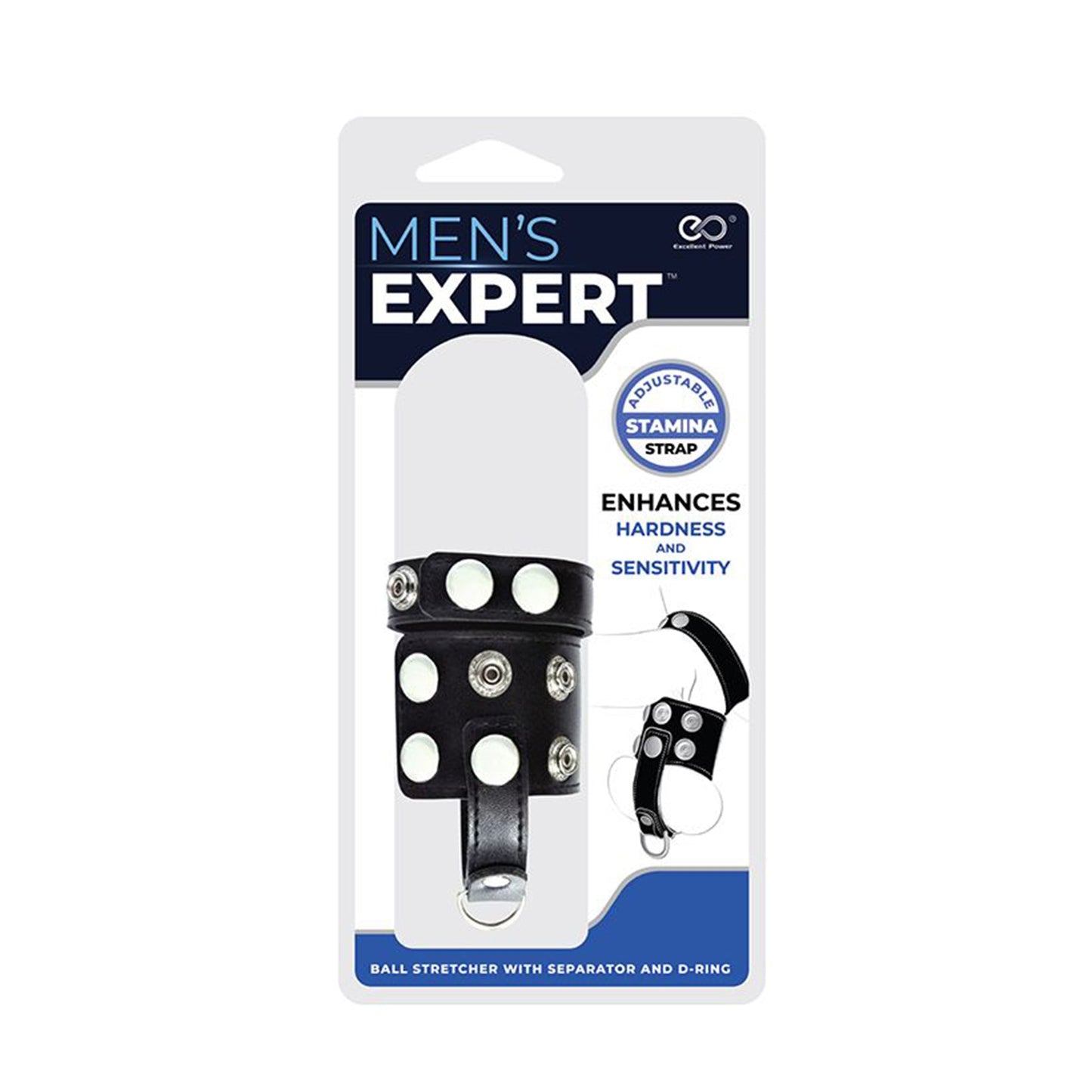 Costrittivo testicoli con separatore men s expert