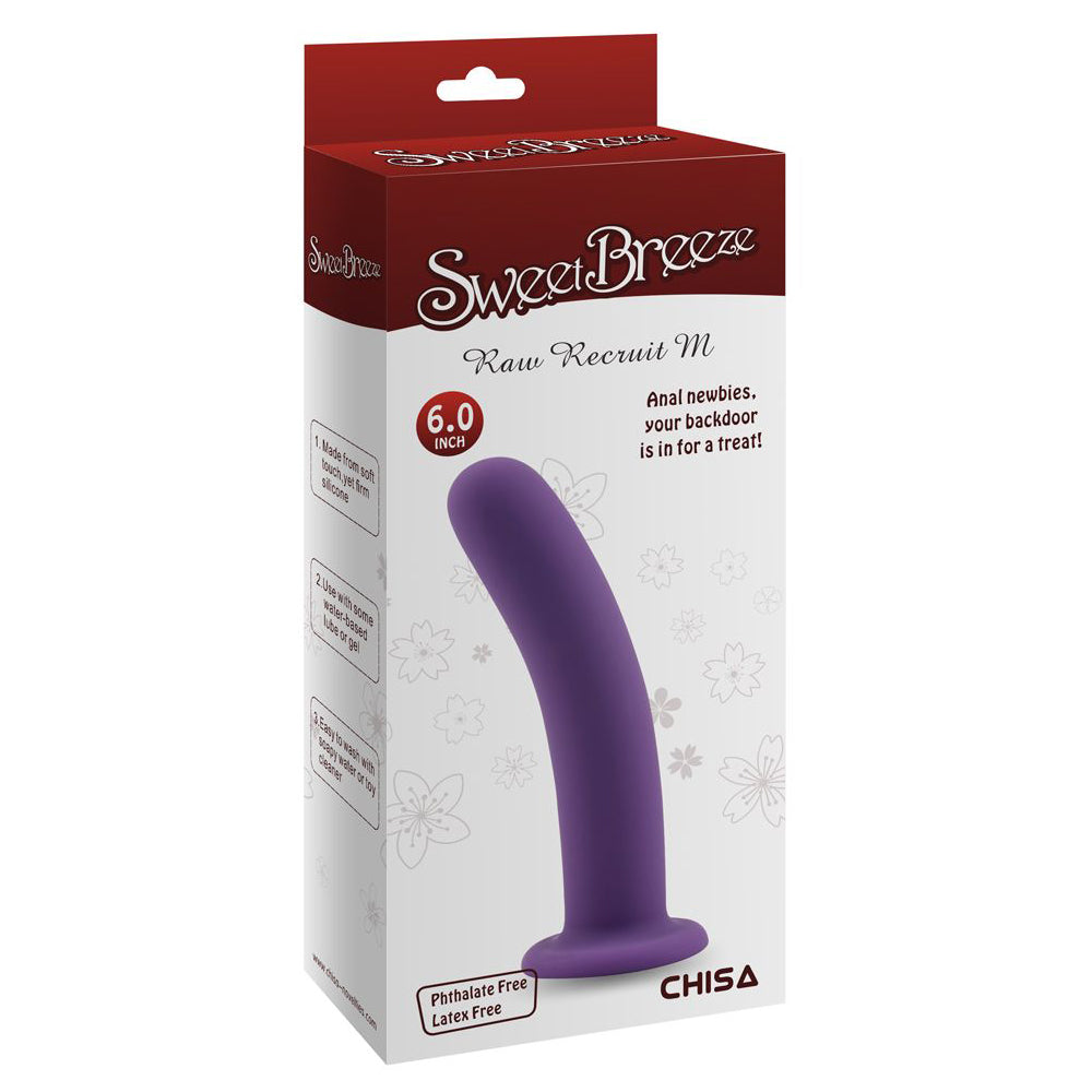 Dildo anale raw recruit viola Confezione