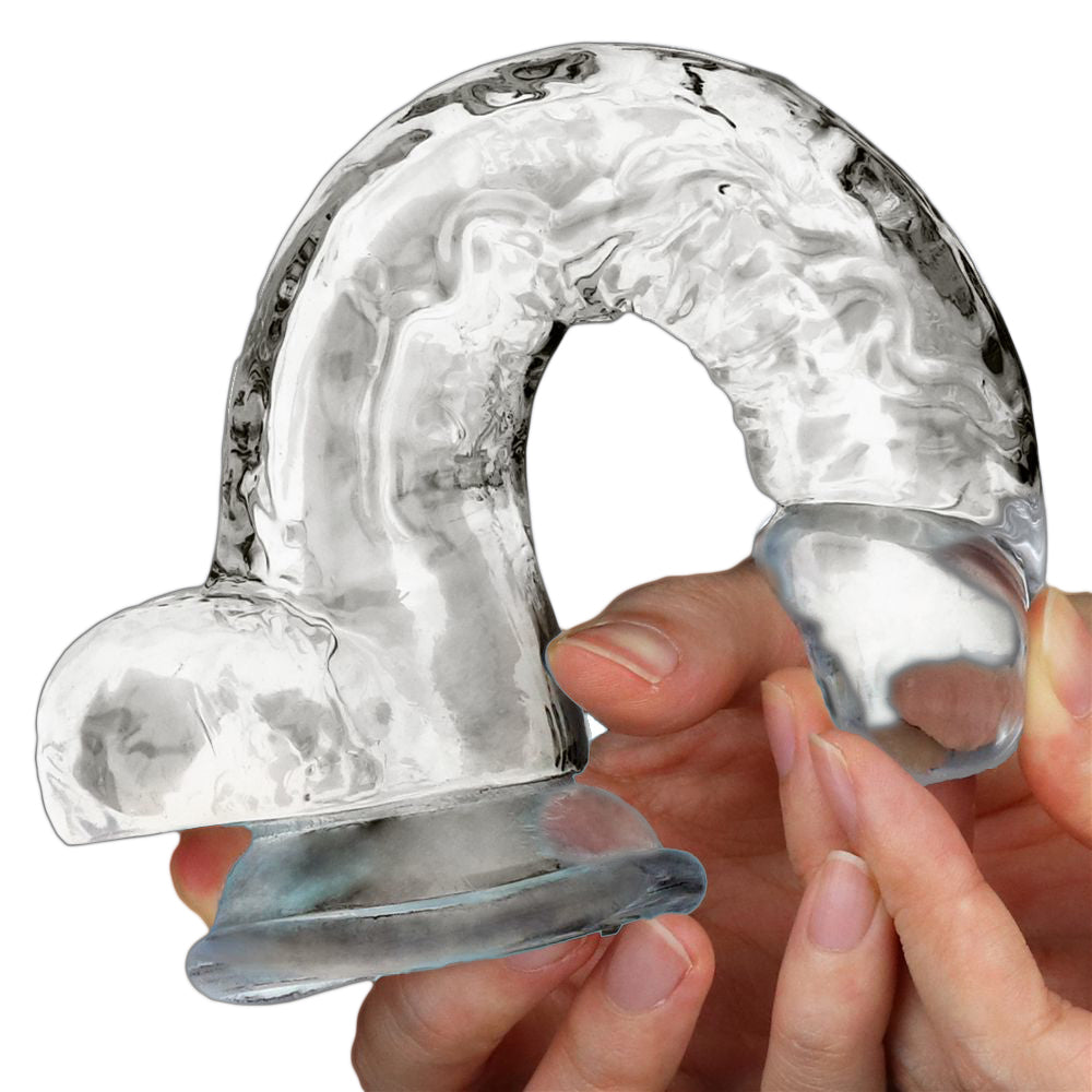 Dildo realistico clear ball Caratteristica