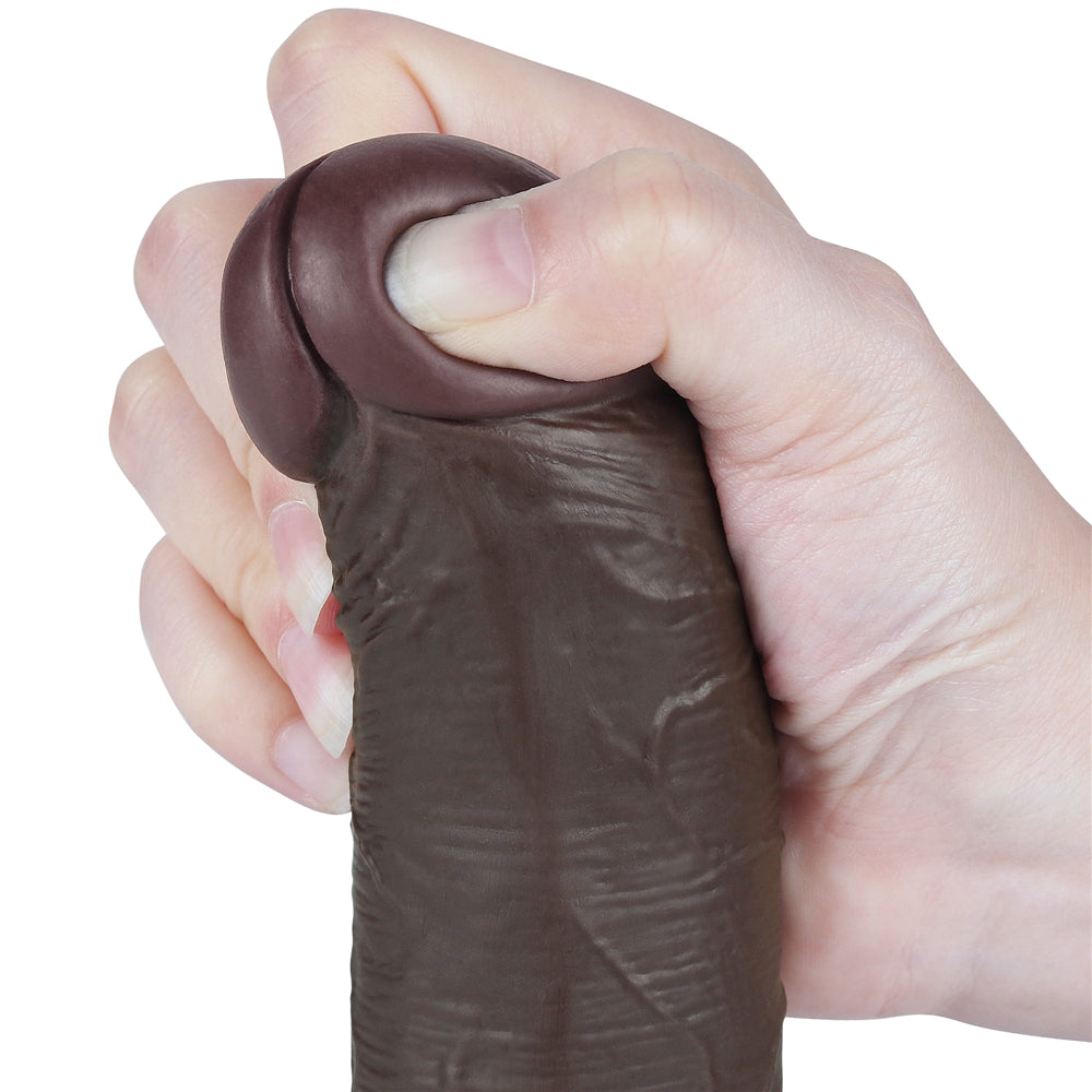 Dildo realistico mocha marrone