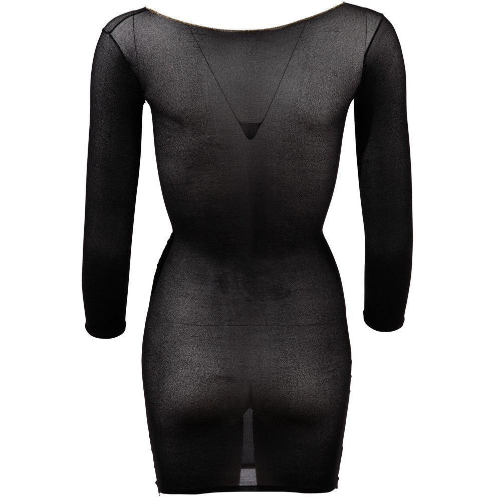 Mini abito sexy dreamy nero sl mandy mistery