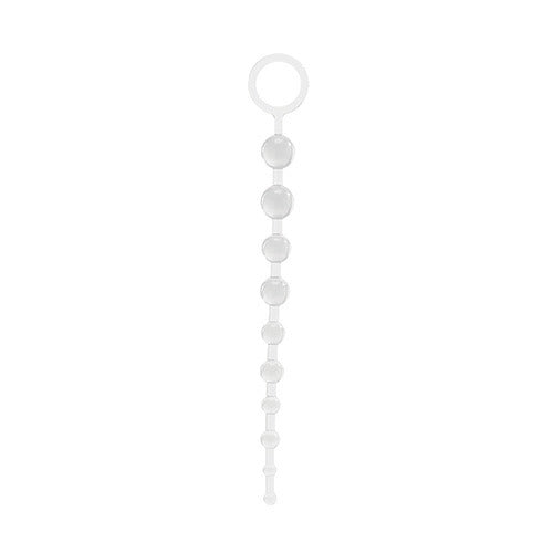 Palline anali crystal beads trasparente