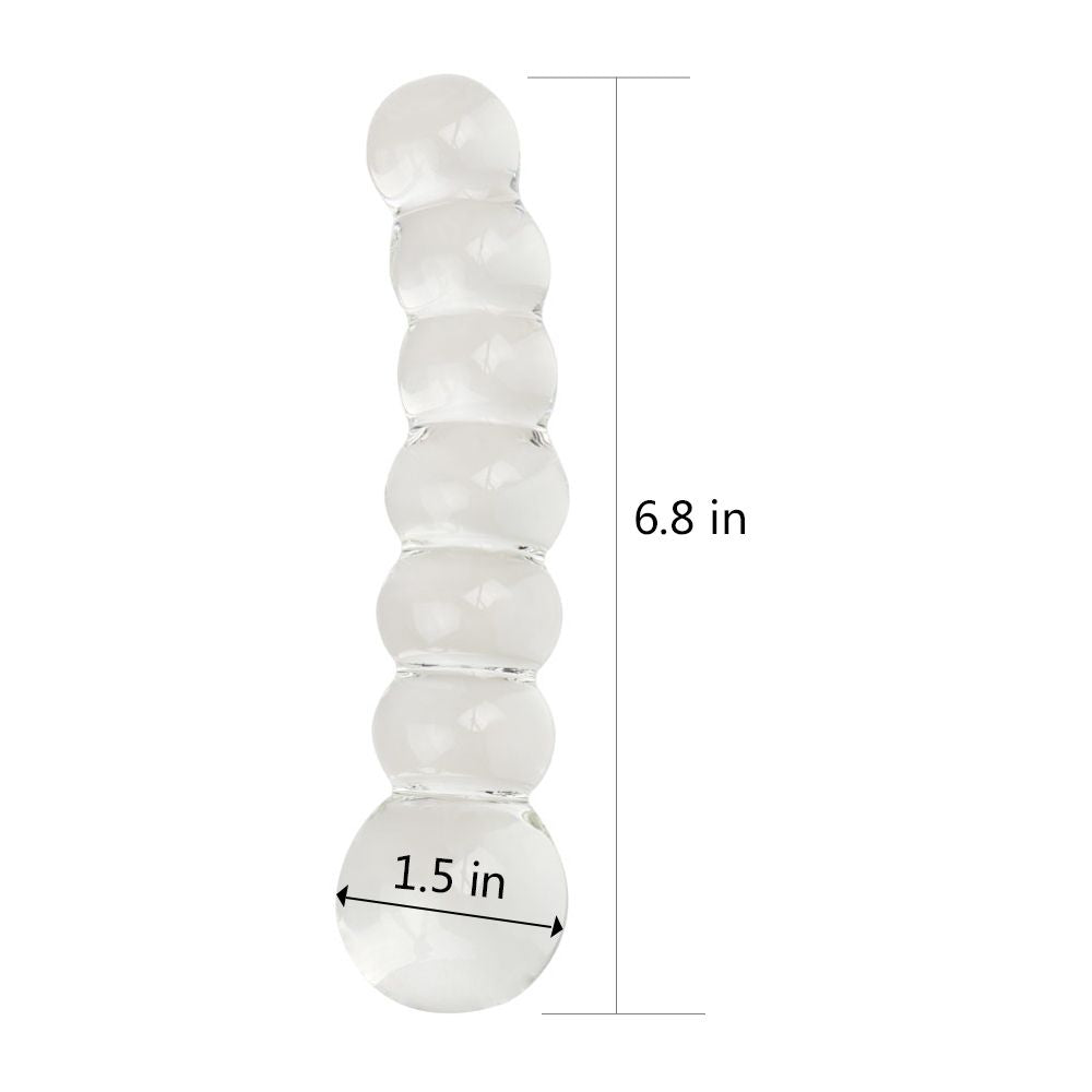 Plug anale glass romance