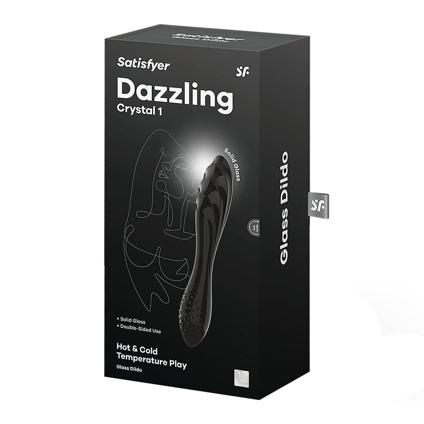 Plug dazzling crystal