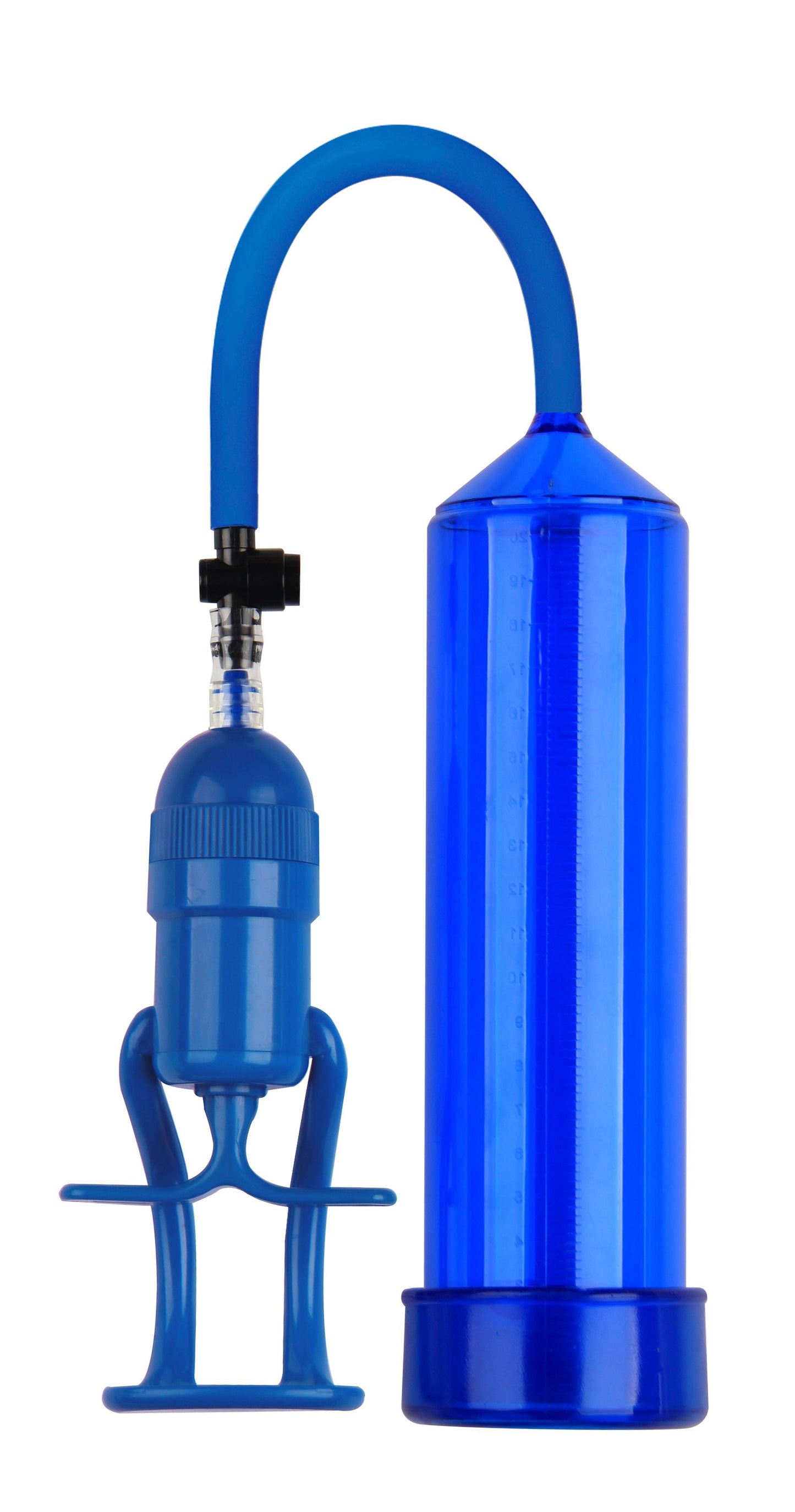 Sviluppatore a pompa finger touch blue