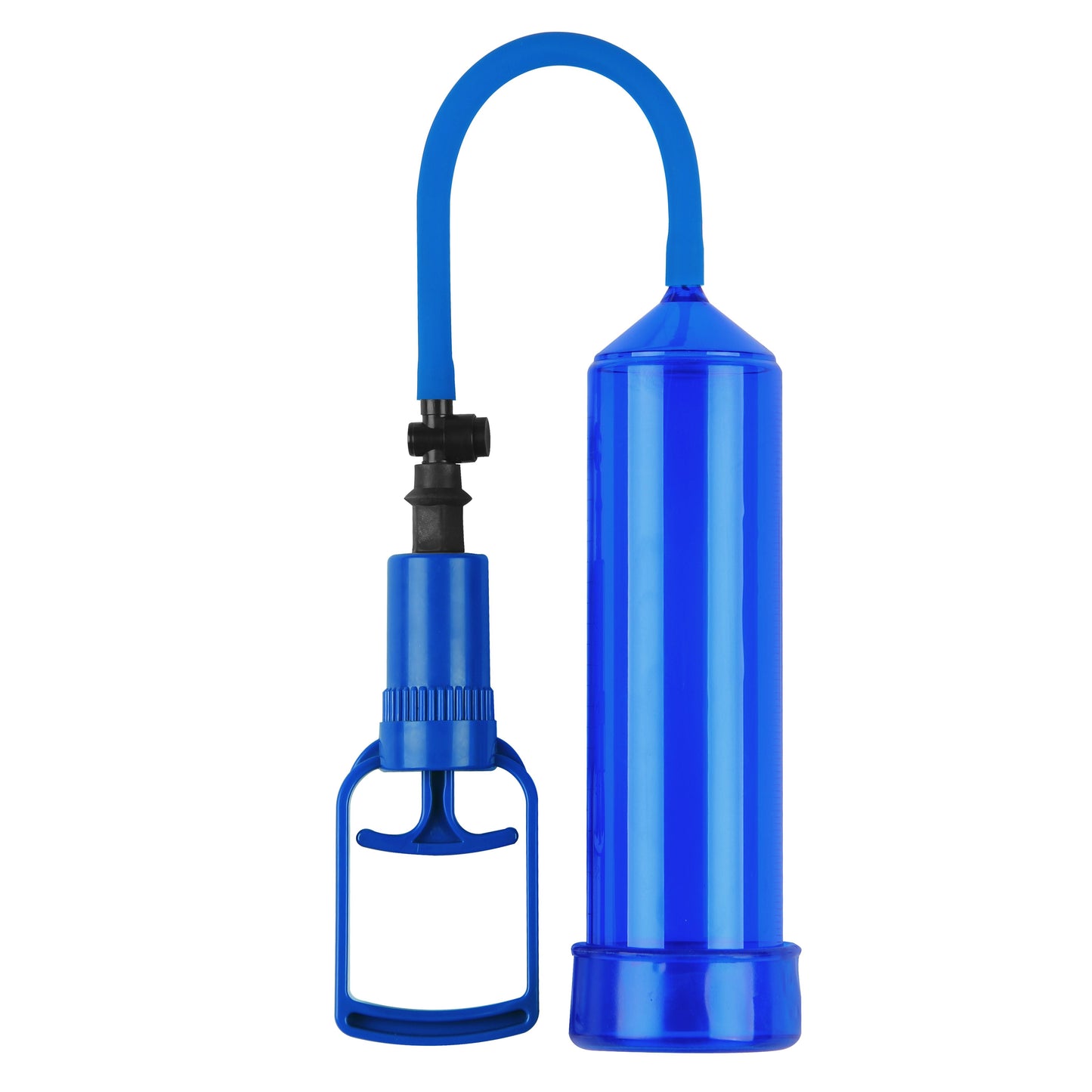 Sviluppatore a pompa push touch blue