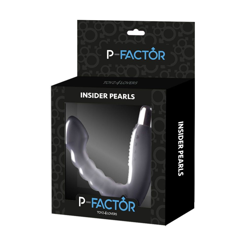 Vibratore e stimolatore prostata insider pearls Confezione
