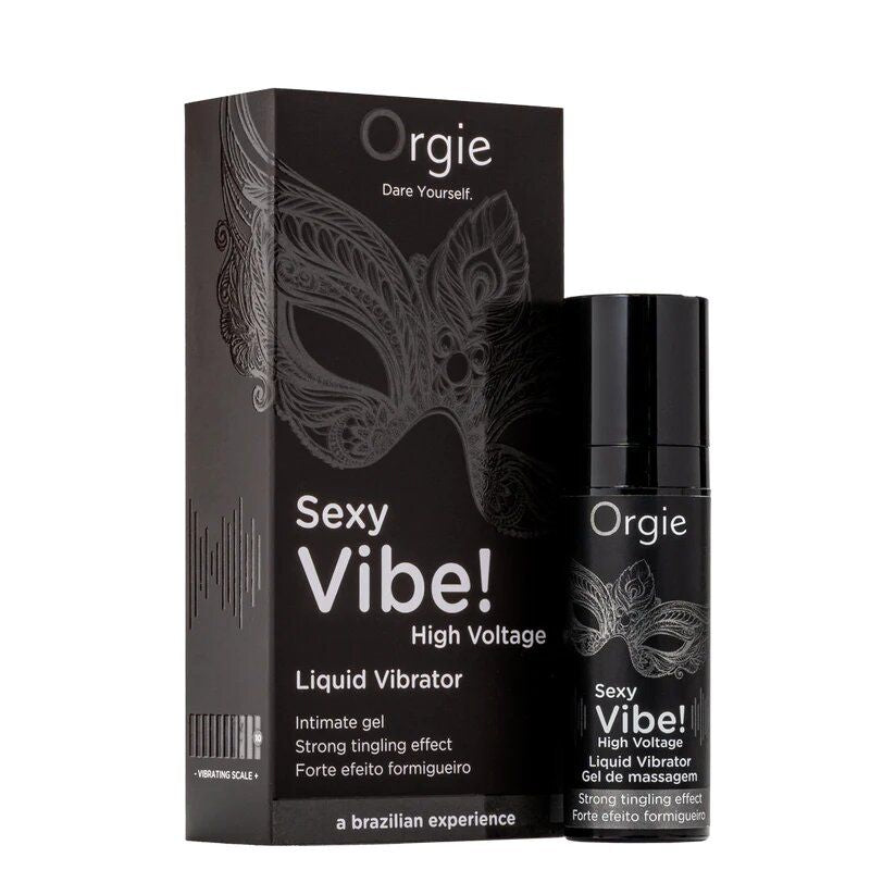 Vibratore liquido sexy vibe high voltage 15ml