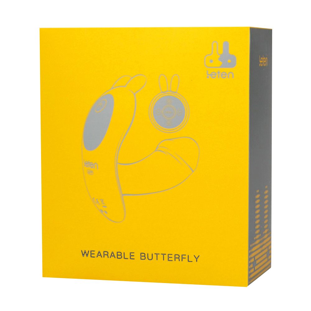 Vibratore wearable butterfly leten