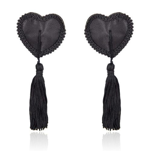 Copri capezzoli heart black