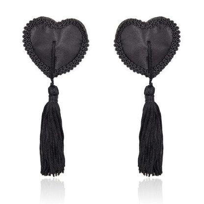 Copri capezzoli heart black
