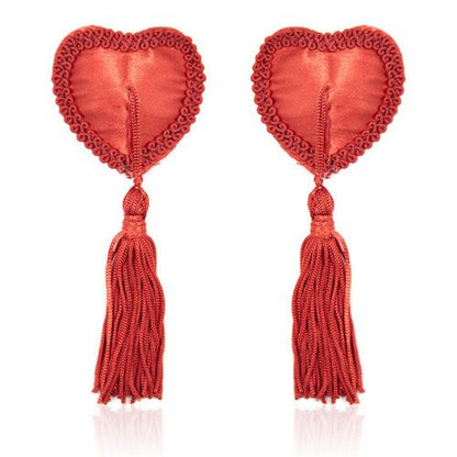 Copri capezzoli heart red