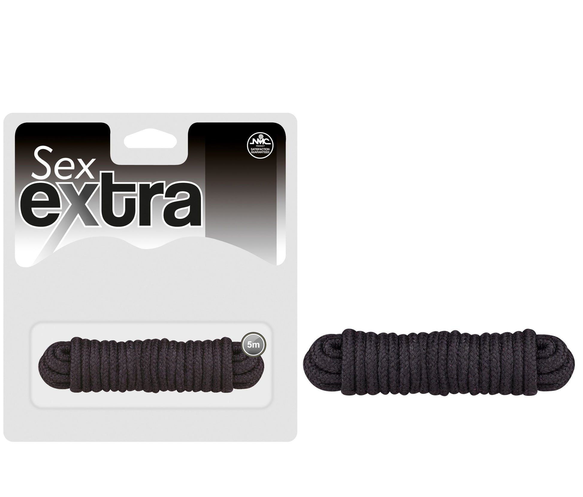 Corda bondage sex extra 5m nera