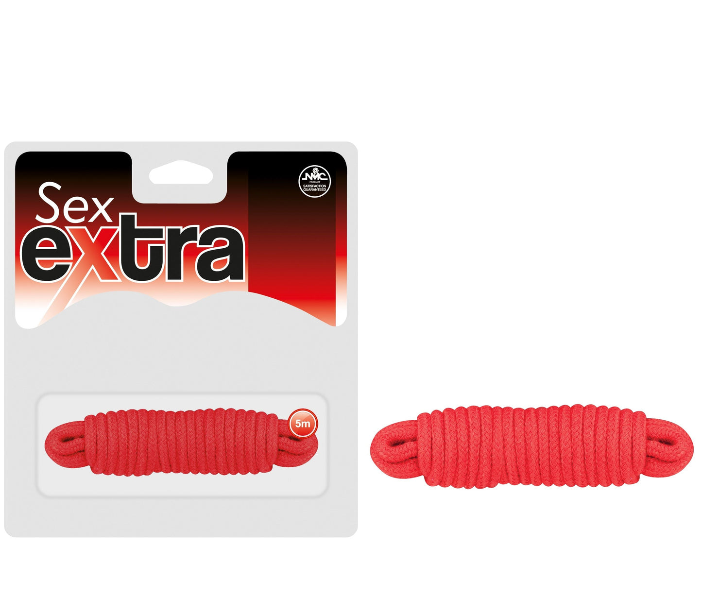 Corda bondage sex extra 5m rossa