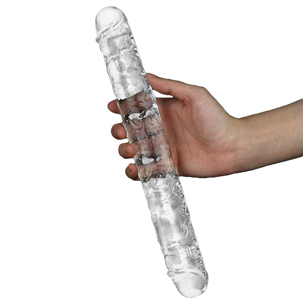 Dildo doppio flawless clear