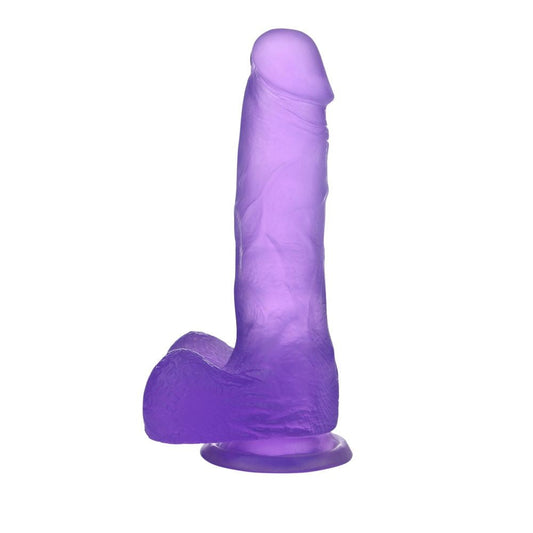 Dildo jelly crystal purple