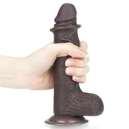 Dildo realistico 7 sliding dong black vovetoy