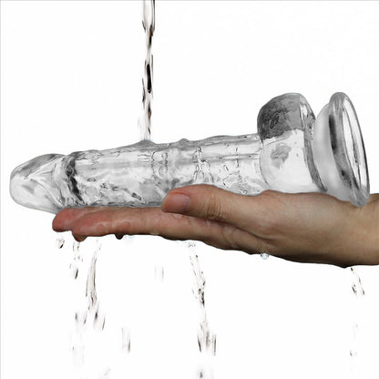 Dildo realistico clear ball