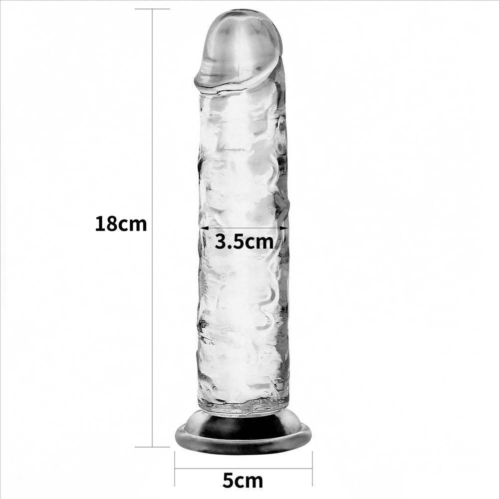 Dildo realistico flawless clear