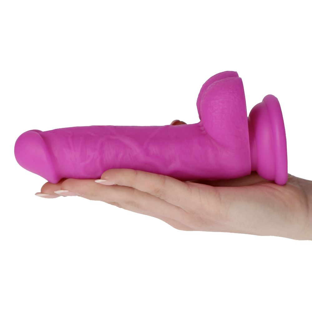 Dildo realistico rod large purple real safe