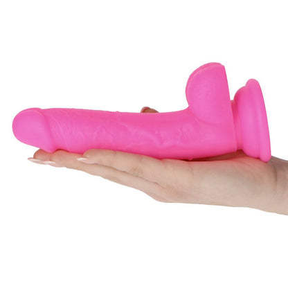Dildo realistico rod slim pink real safe