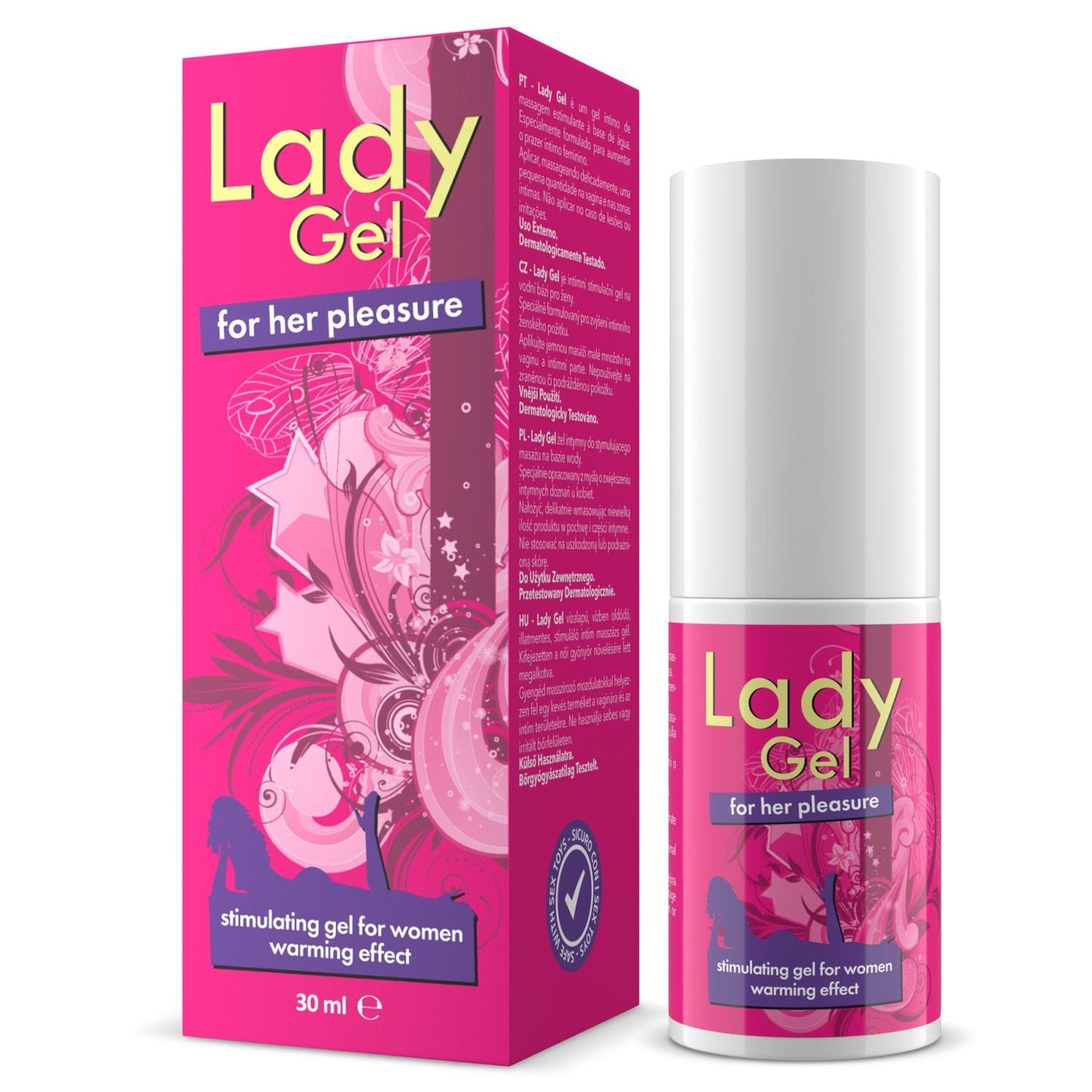 Eccitante donna lady gel 30ml intimateline