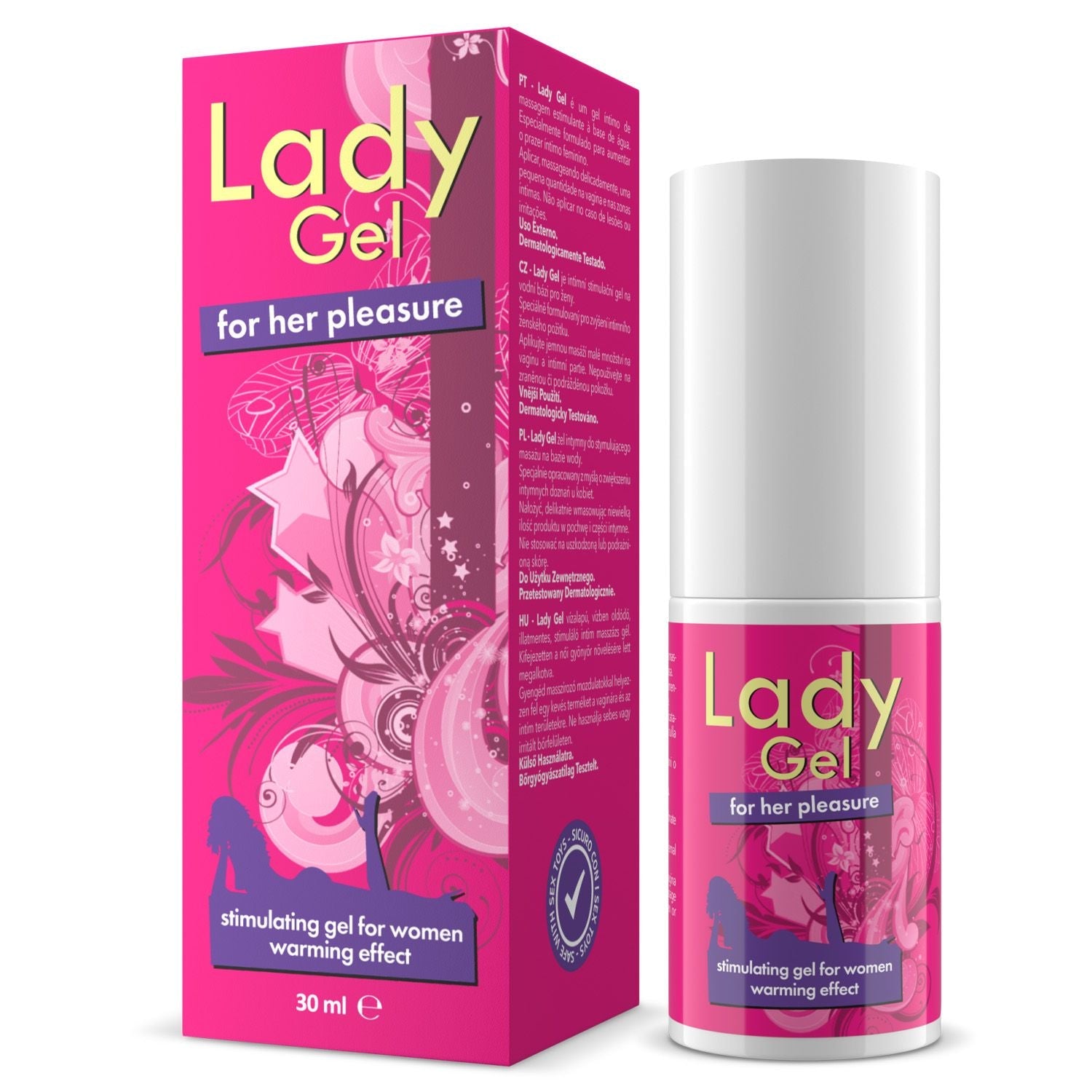 Eccitante donna lady gel 30ml intimateline