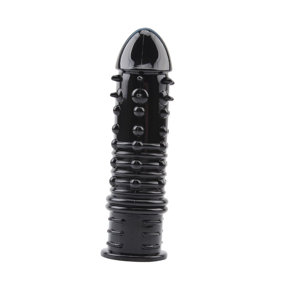 Guaina fallica swirls nero
