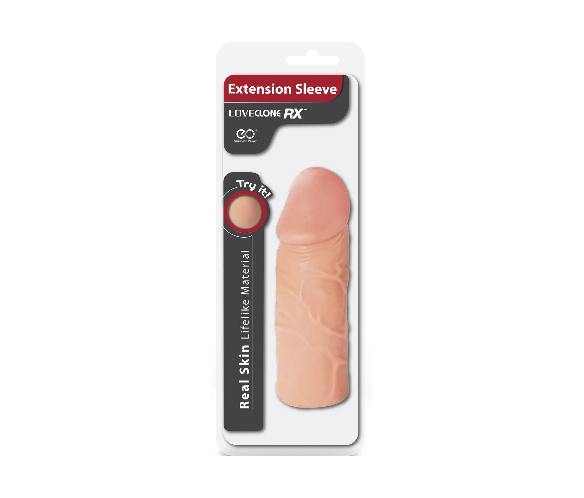 Guaina prolunga pene extension sleeve 6 excellent power Confezione