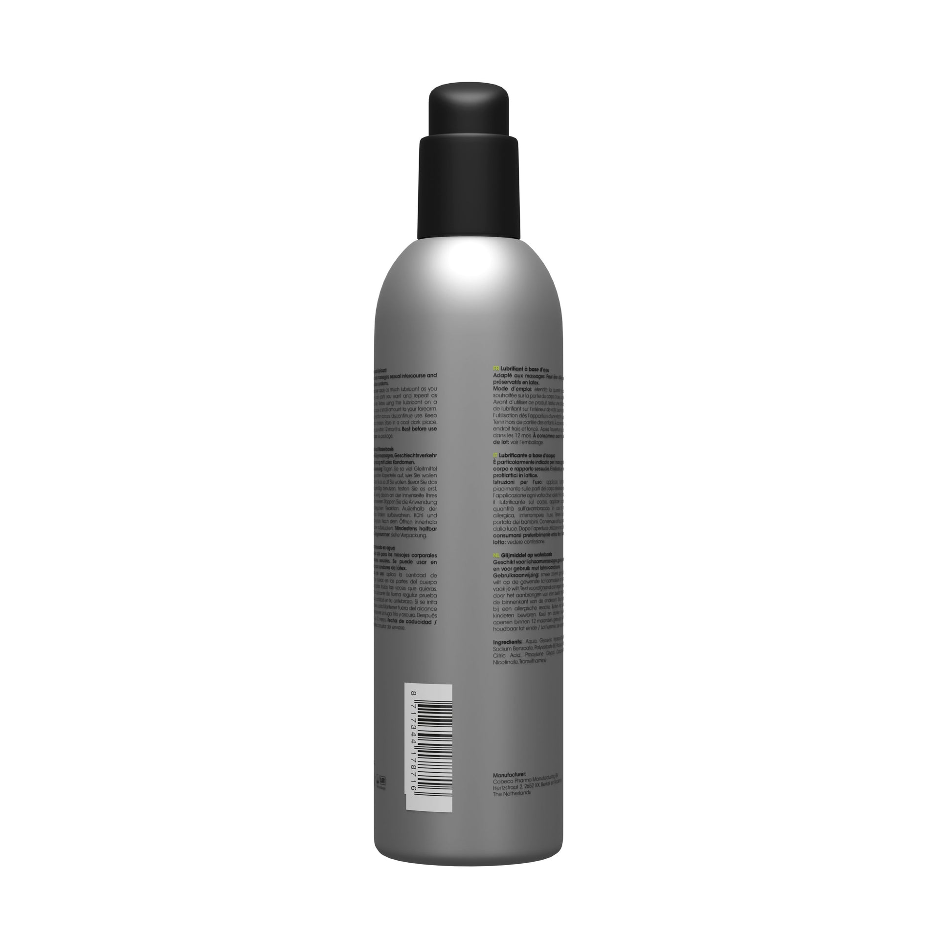 Lubrificante anale male warm 250ml