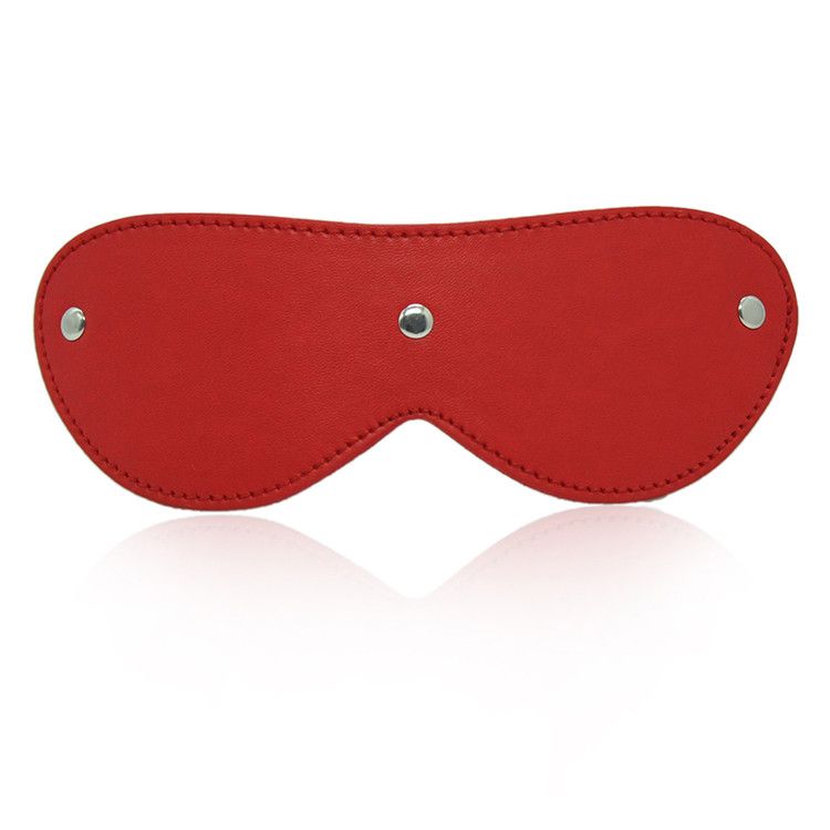 Maschera oscurante blindfold red