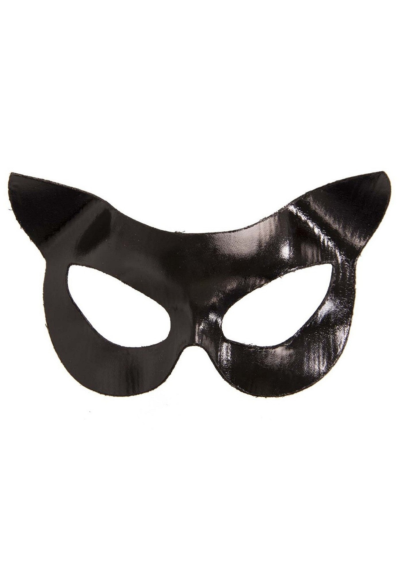 Maschera sexy vinyl cat nero taglia unica