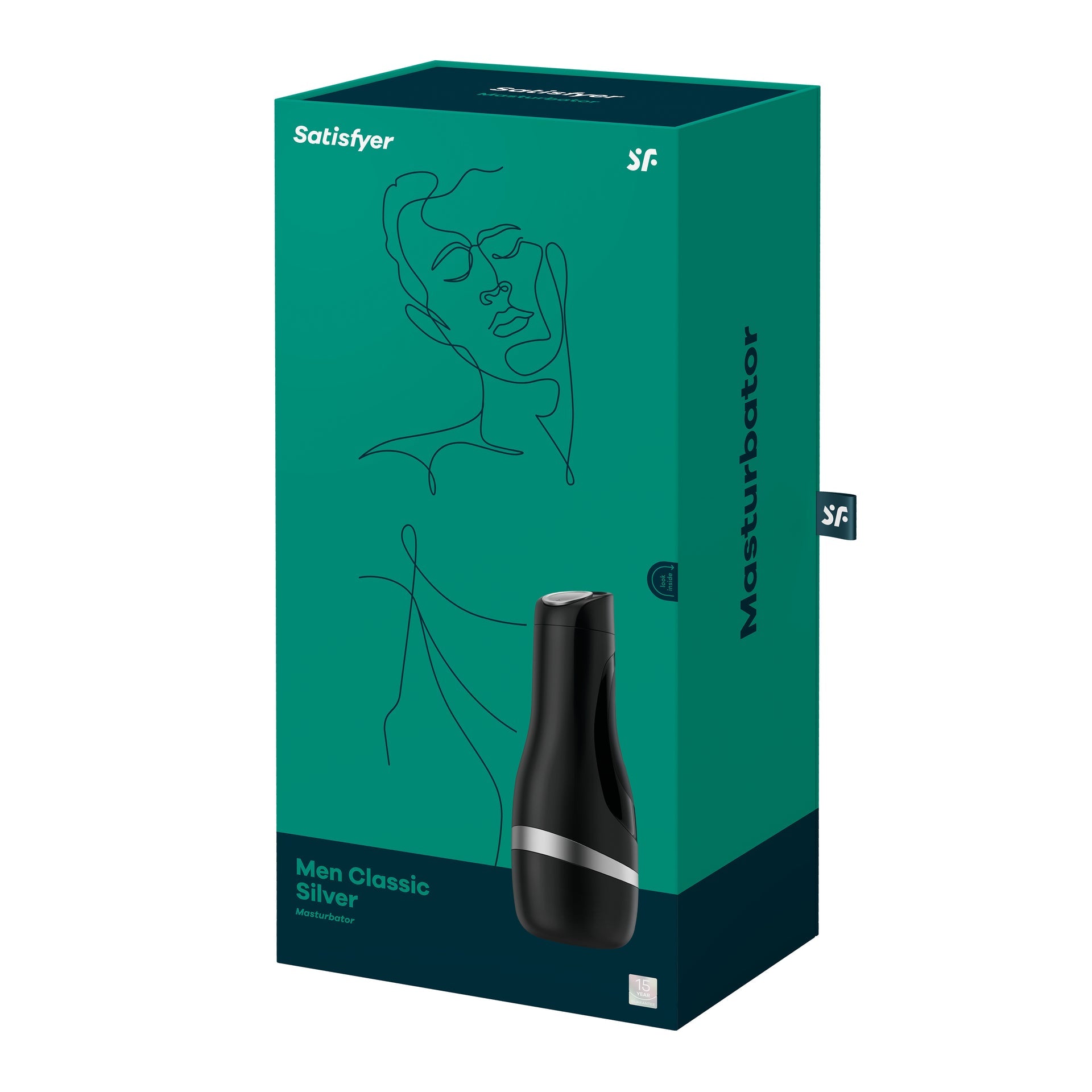 Masturbatore men classic silver