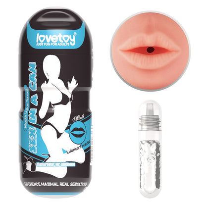 Masturbatore sexy mouth
