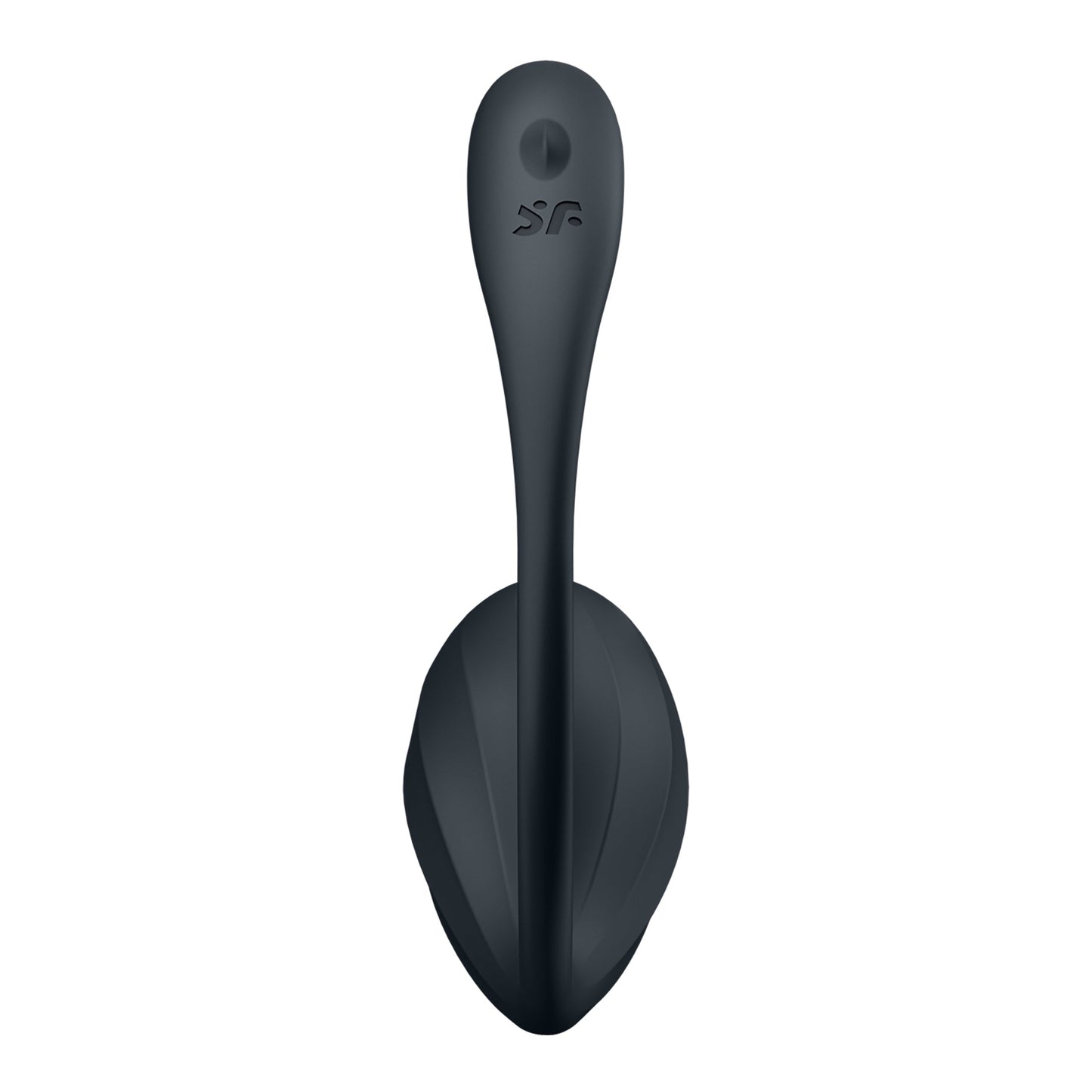Ovetto vibrante ribbed petal nero