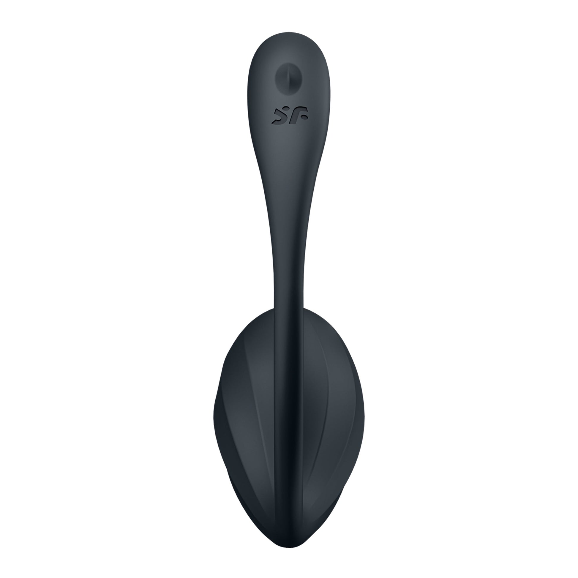 Ovetto vibrante ribbed petal nero