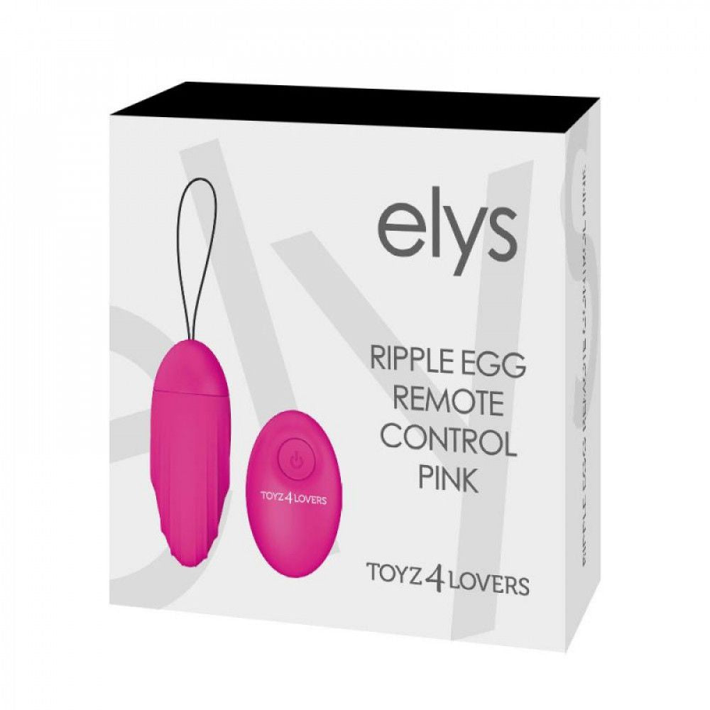 Ovetto vibrante ripple egg pink