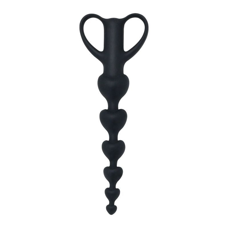 Palline anali hearts black