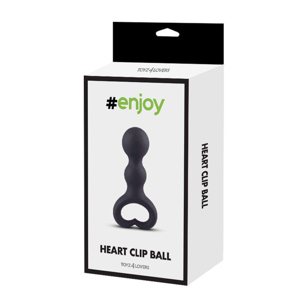 Plug anale heart clip ball toyzlovers