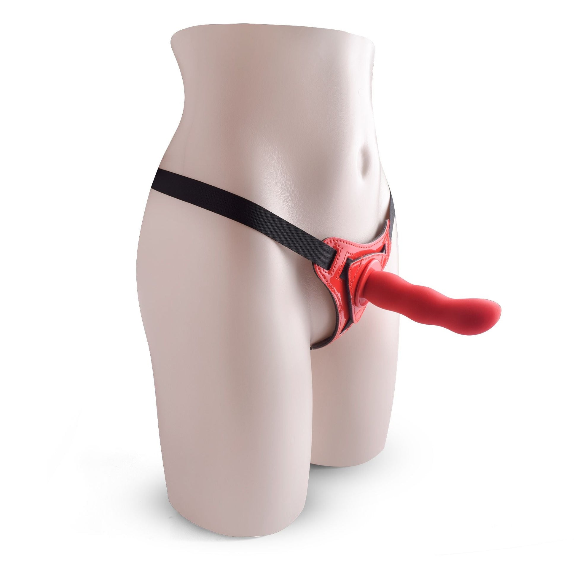 Strap on active love rosso