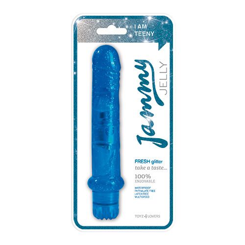 Vibratore fresh glitter blue
