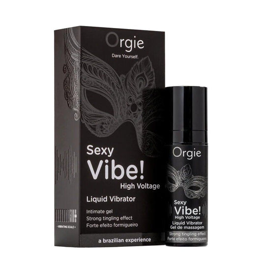 Vibratore liquido sexy vibe high voltage 15ml