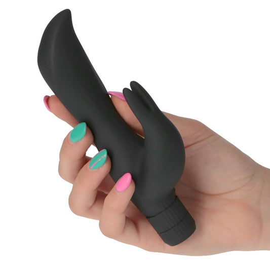 Vibratore rabbit massager nero