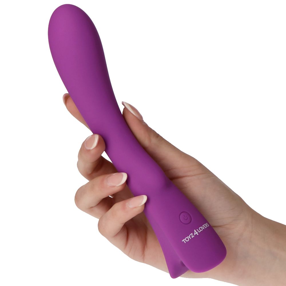 Vibratore roundish clit purple